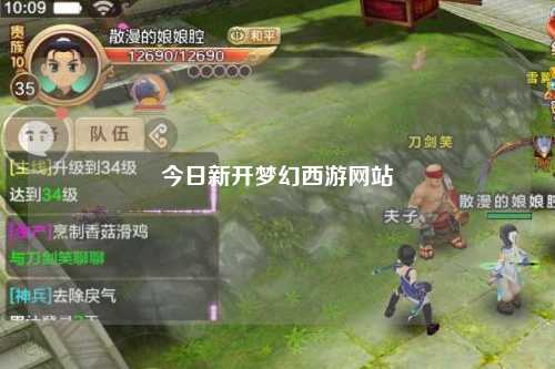 今日新开梦幻西游网站